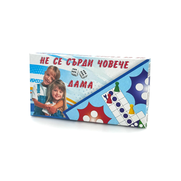 Игра Не се сърди човече с капак