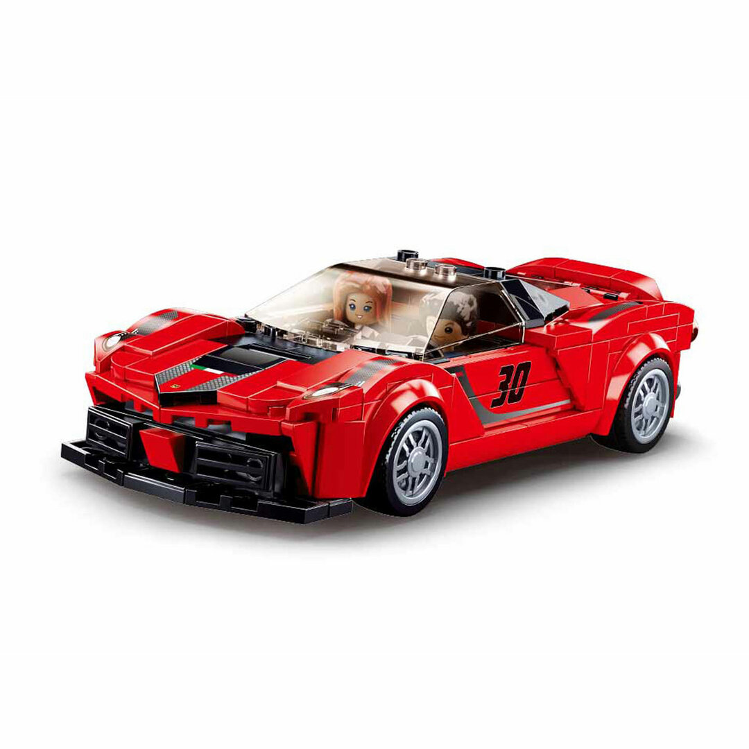 1959047331_Sluban_Italiaanse_Supercar_Rood_-_262dlg. Конструктор Sluban Ферари Италианската суперкола Червена