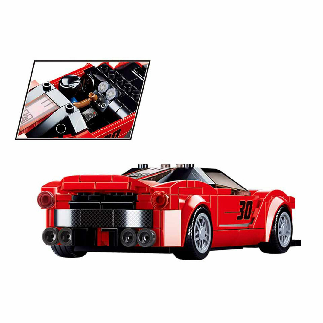 1959047334_Sluban_Italiaanse_Supercar_Rood_-_262dlg. Конструктор Sluban Италианска суперкола Червена