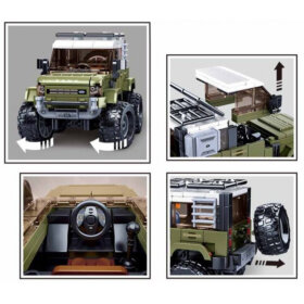 Конструктор Sluban Джип ORV Танк B1015 – 317 елемента