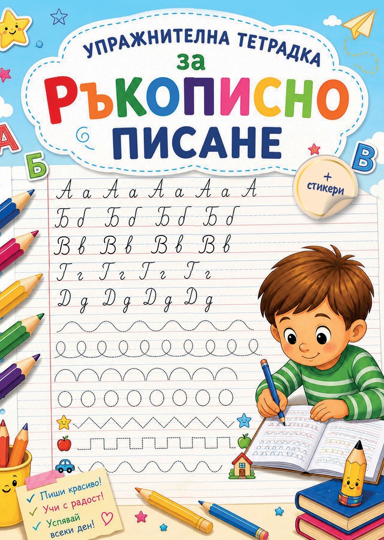 корицара Книжка ръкописно писане